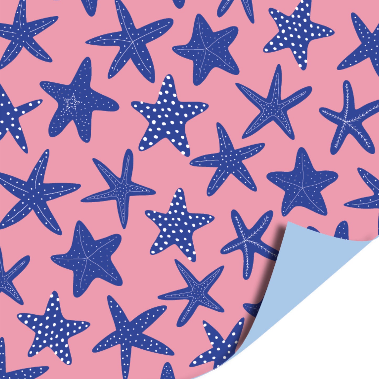 Inpakpapier 30 CM | Sea Stars | 3 M