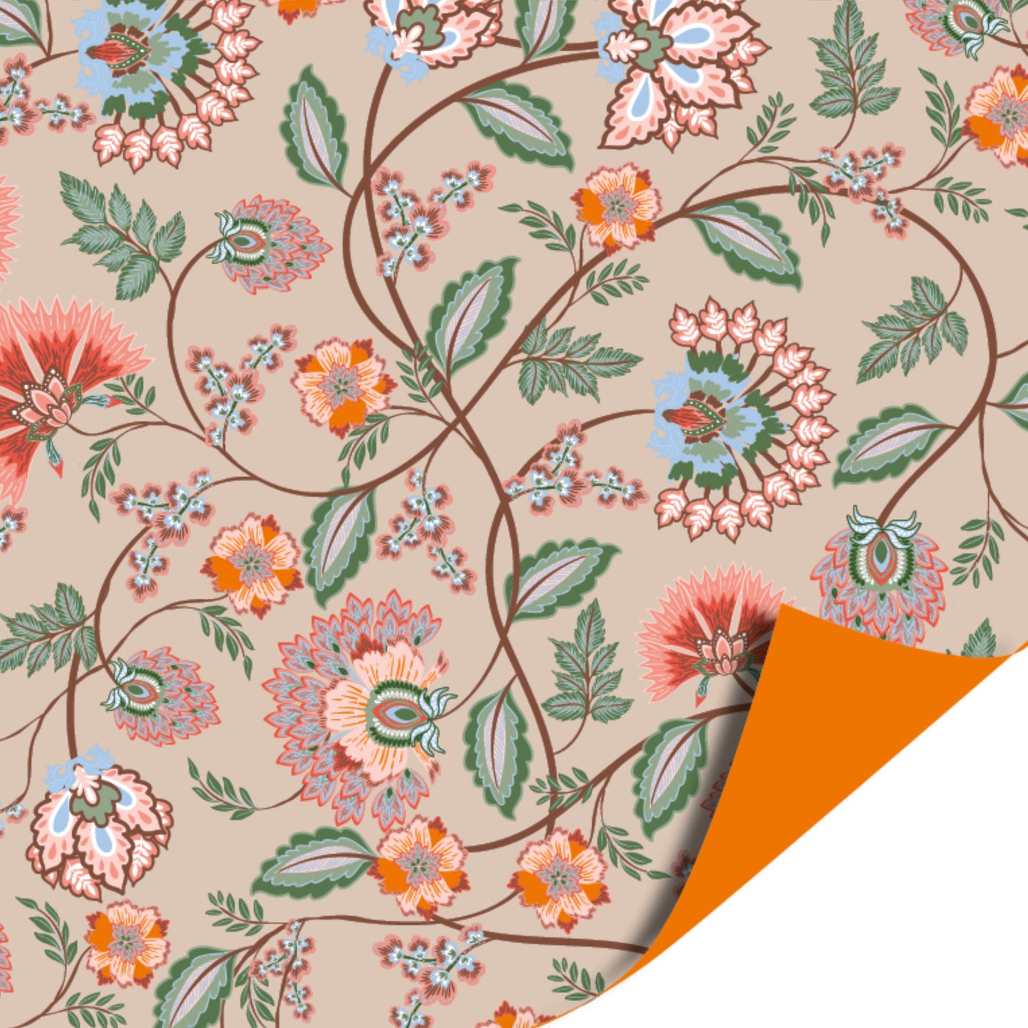 Inpakpapier 70 CM | Boho Bloom | 2 M