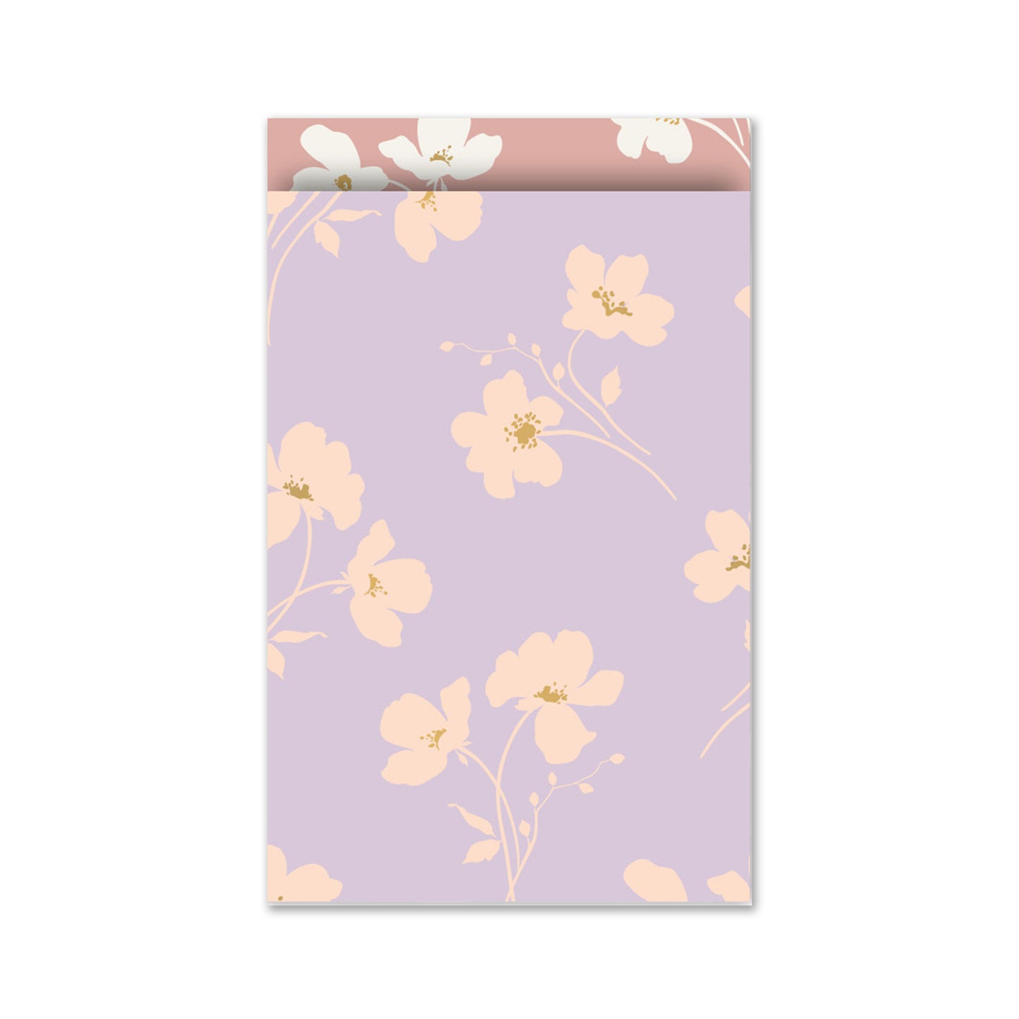 Cadeauzakje M | Classic Flowers Lila | 5 Stuks