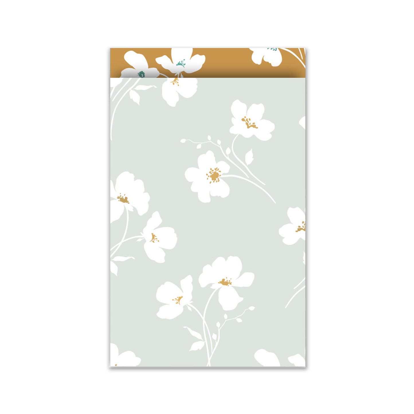 Cadeauzakje M | Classic Flowers Salie | 5 Stuks
