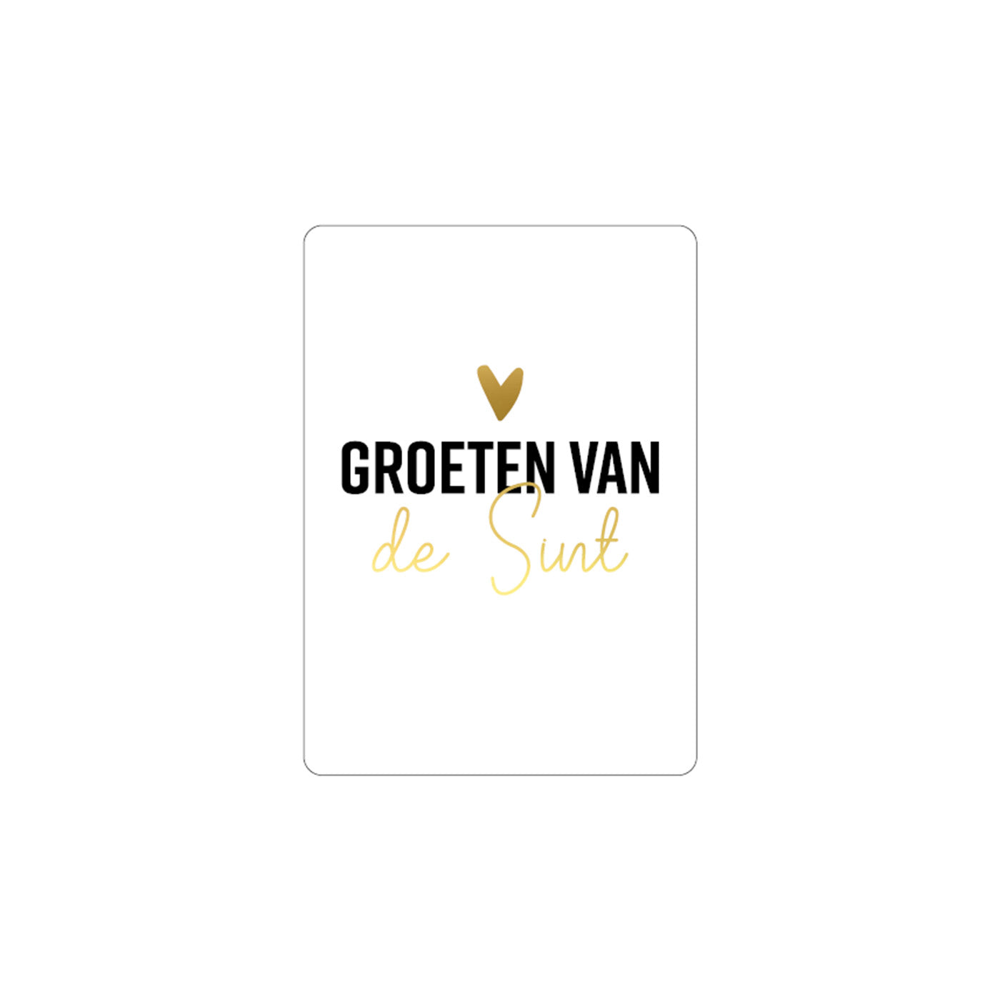 Groeten Van De Sint | Mini