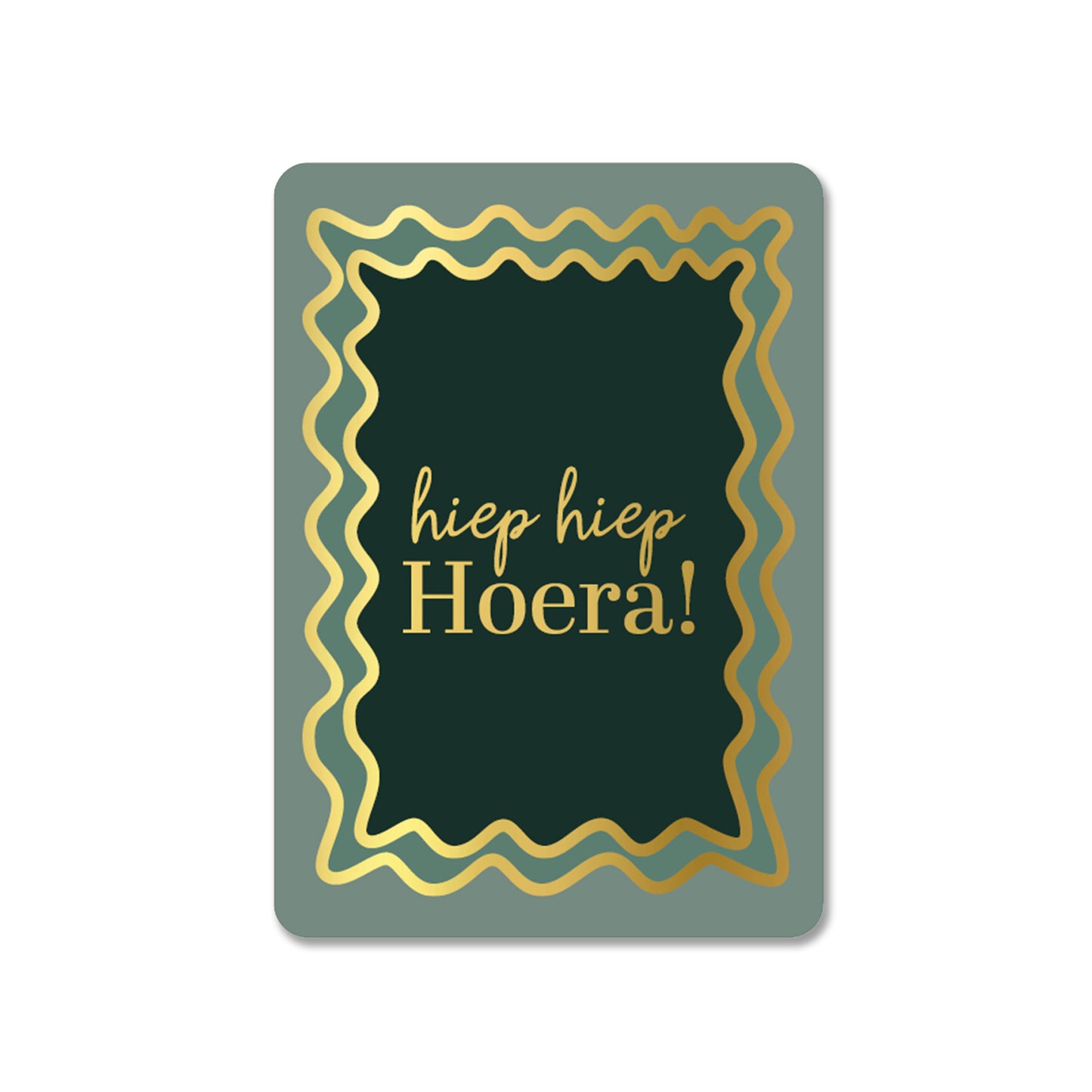 Hiep Hiep Hoera Groen