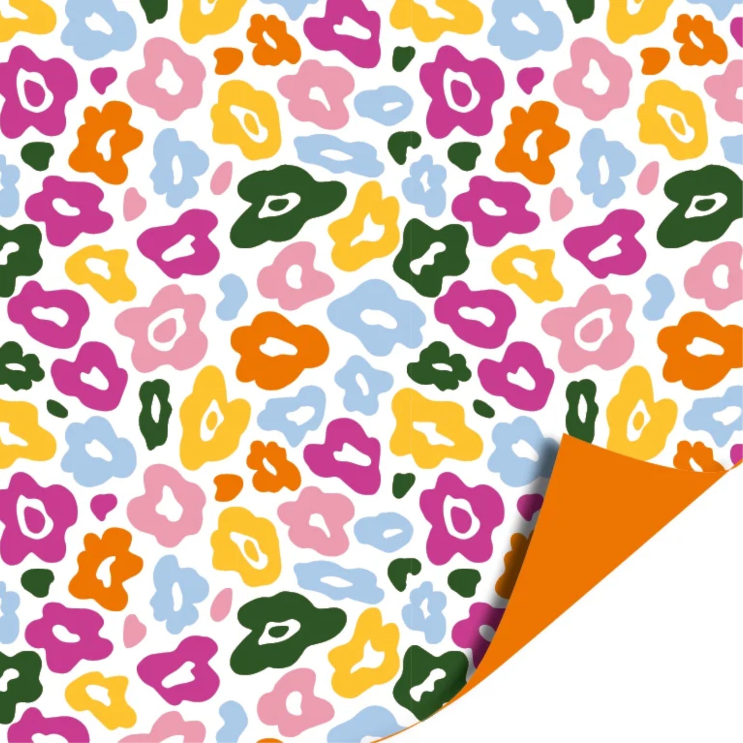 Inpakpapier 70 CM | Leopard Garden | 2 M