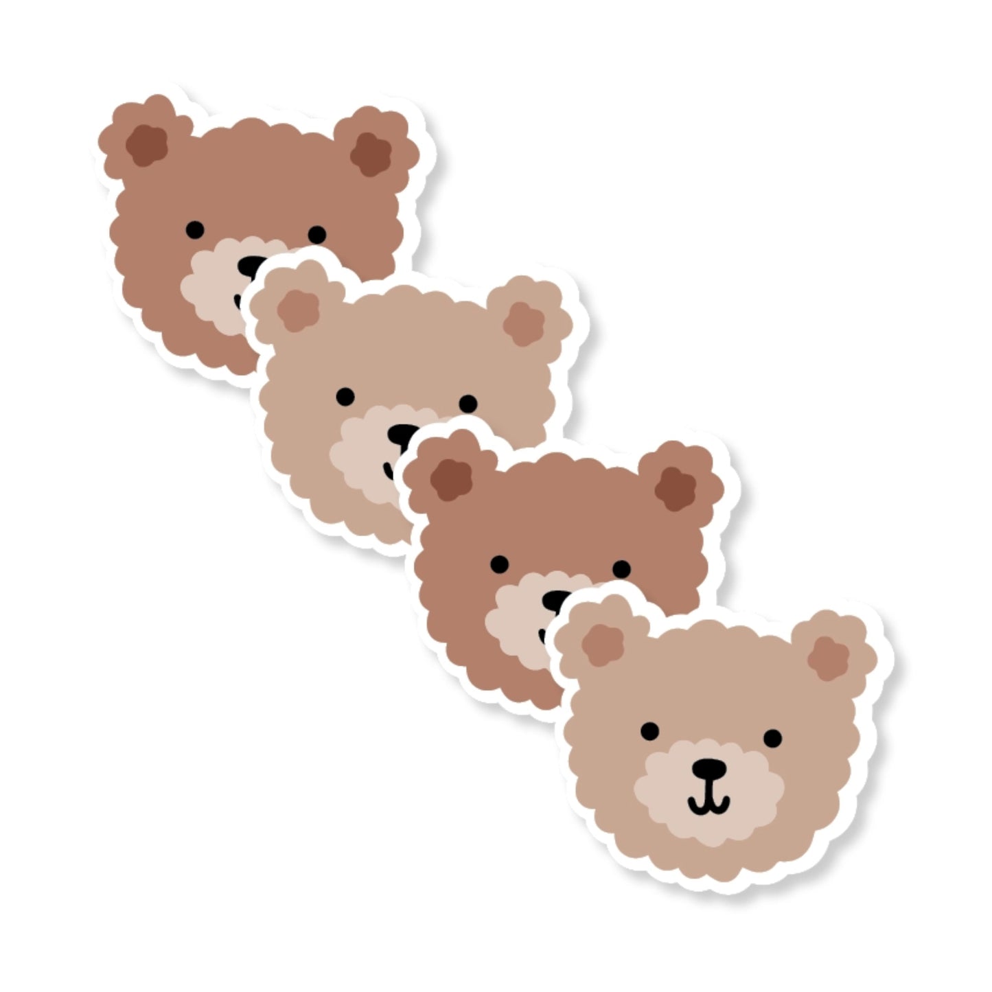 Sticker | Little Bear | 4 stuks