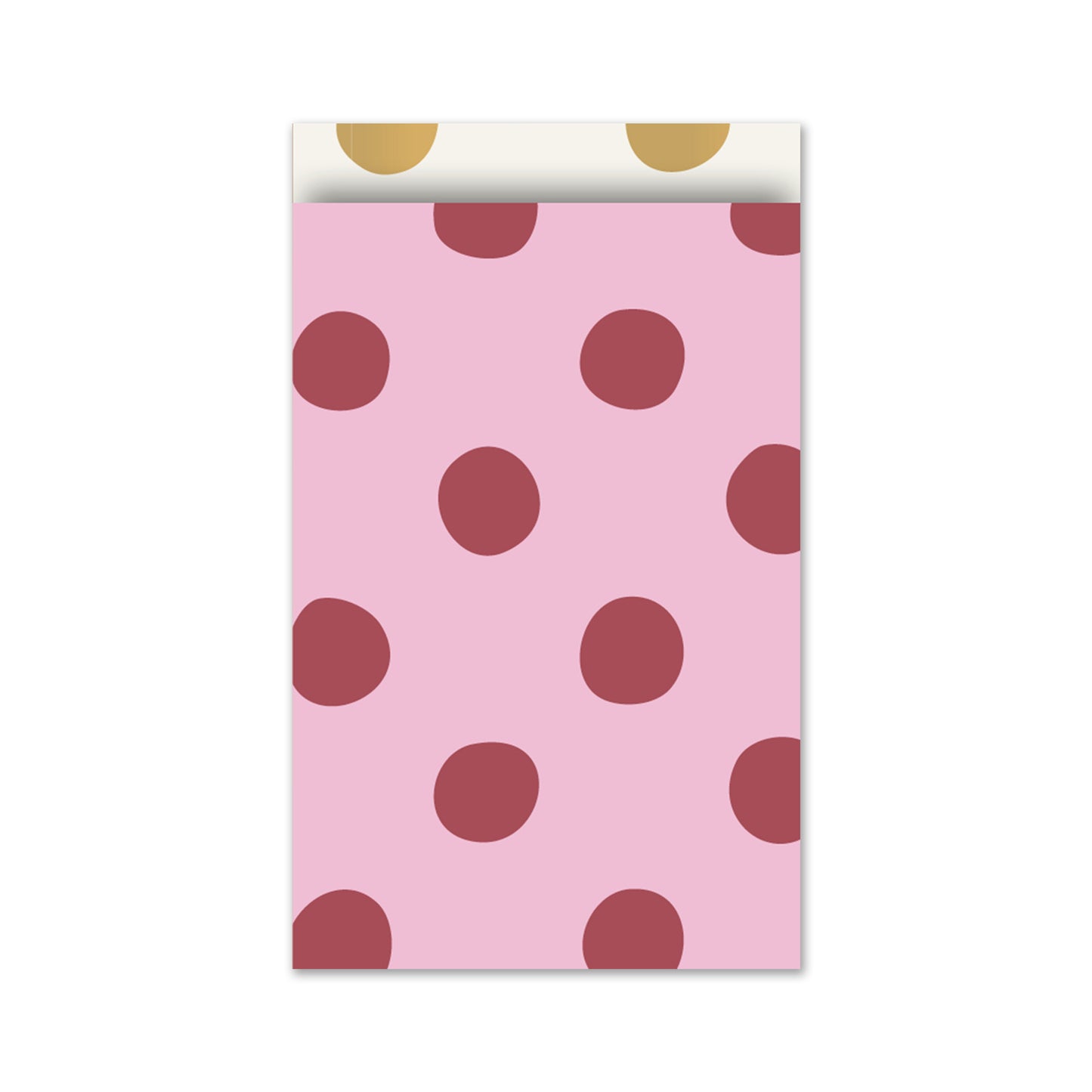 Cadeauzakje M | Polkadots Roze | 5 Stuks