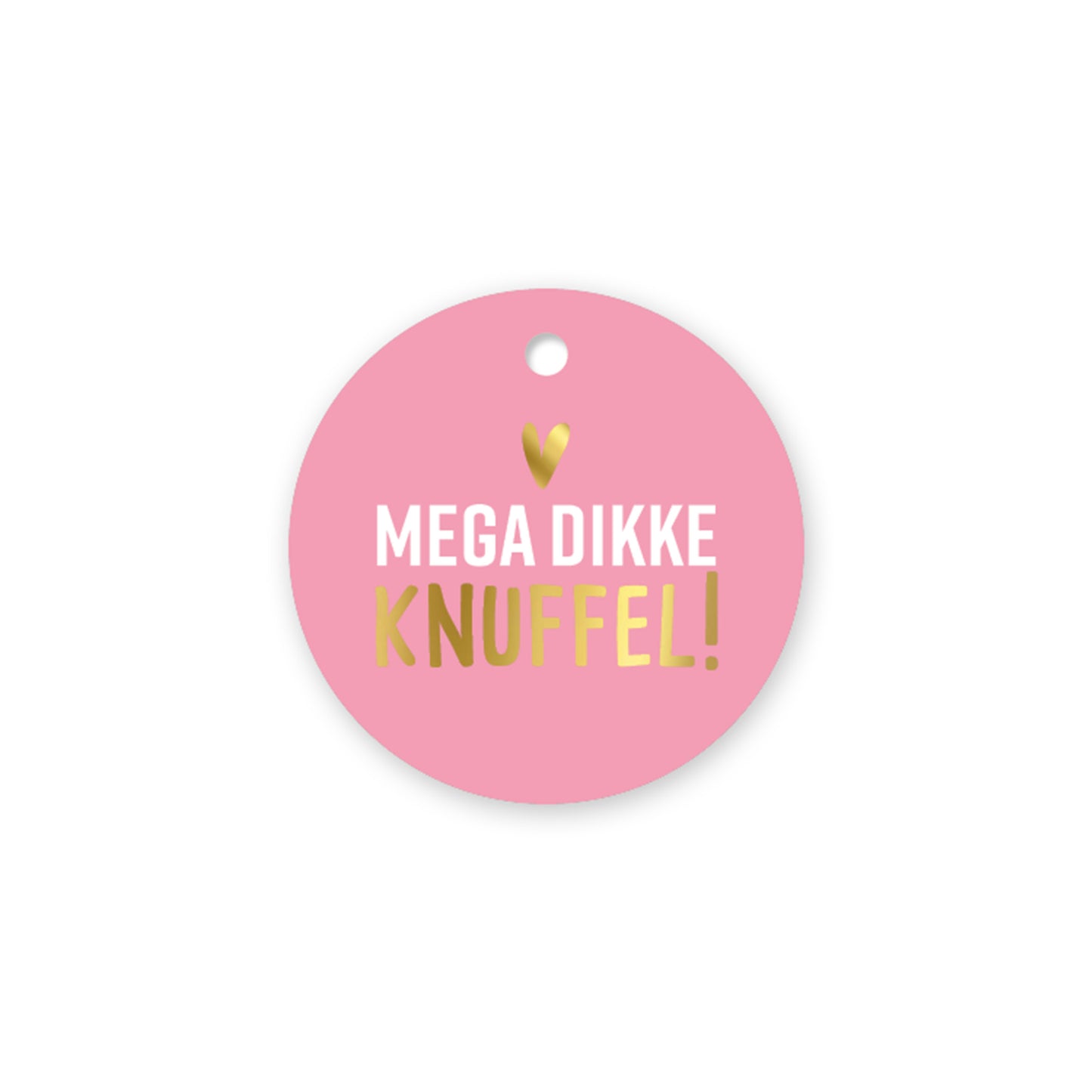 Cadeau Label | Mega Dikke Knuffel | 1 stuk