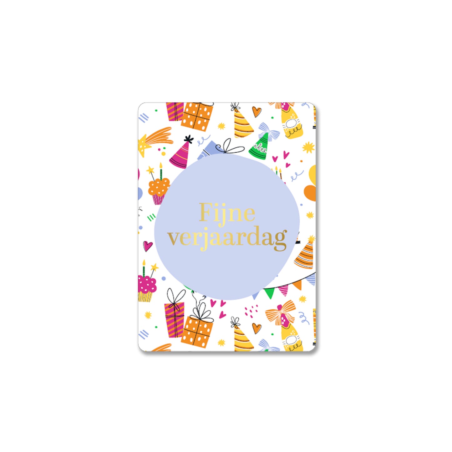 Fijne Verjaardag Doodle | Mini