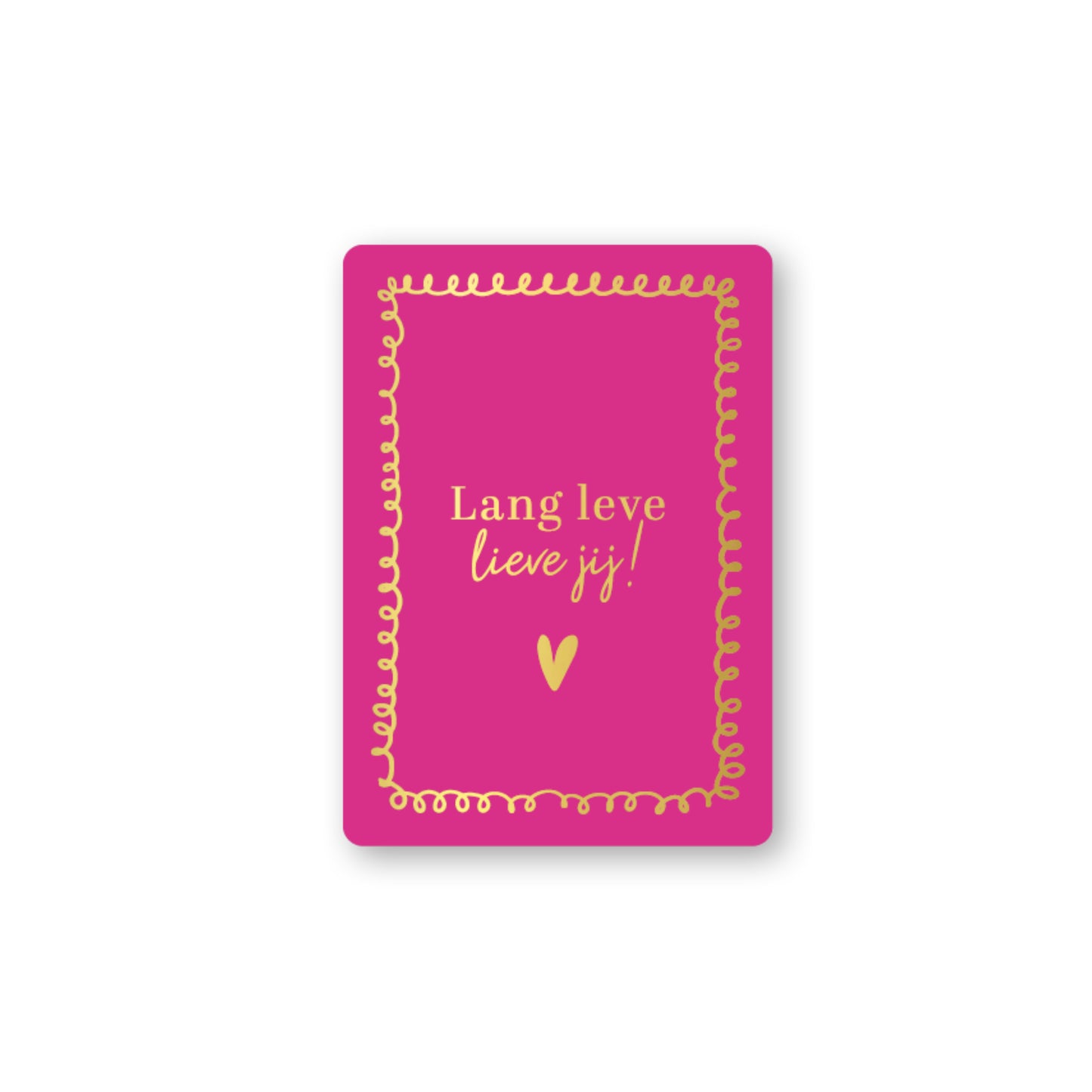 Lang Leve Lieve Jij | Mini