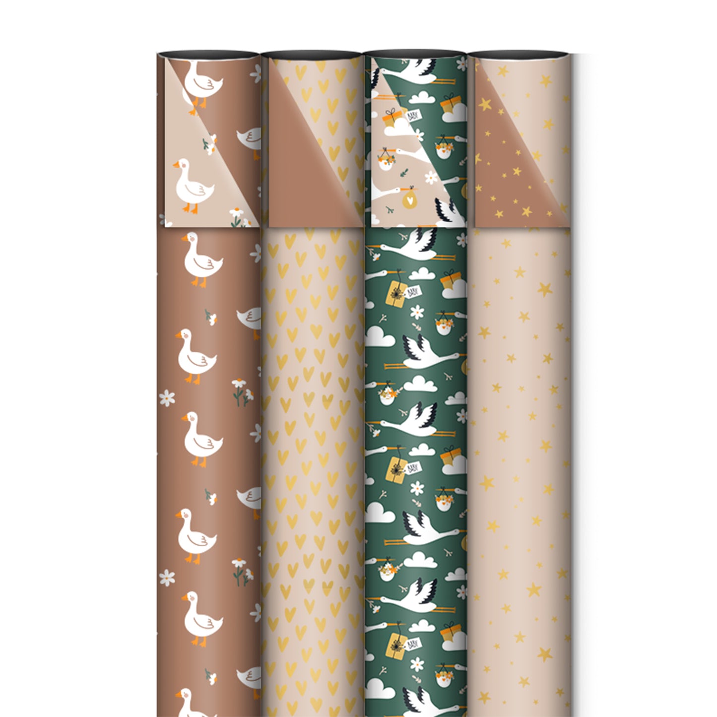 Inpakpapier | Pure Baby | 70 CM | 4 stuks