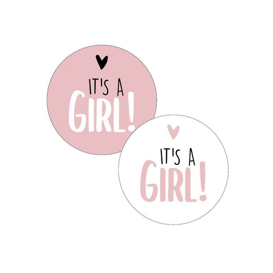 Sticker | It’s A Girl | 4 stuks