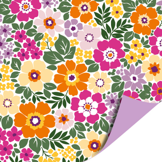 Inpakpapier 70 CM | Summer Flowers | 2 M