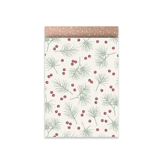 Cadeauzakje | Berries & Branches Kleur | 5 Stuks