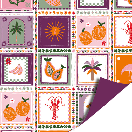Inpakpapier 70 CM | Bohemian Summer | 2 M
