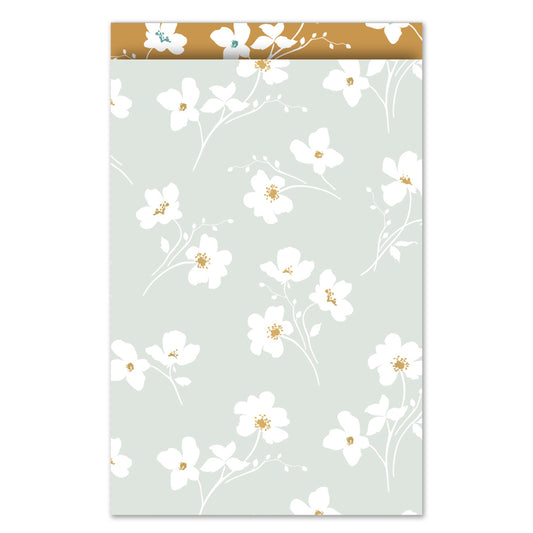 Cadeauzakje L | Classic Flowers Salie | 5 Stuks