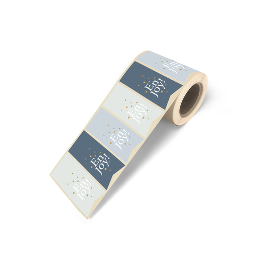 Sticker | Enjoy Vaantje Blauw | 3 stuks