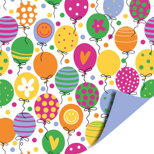 Inpakpapier 70 CM | Happy Balloons | 2 M