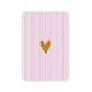 Hart Streep | Goudfolie | Inclusief Envelop