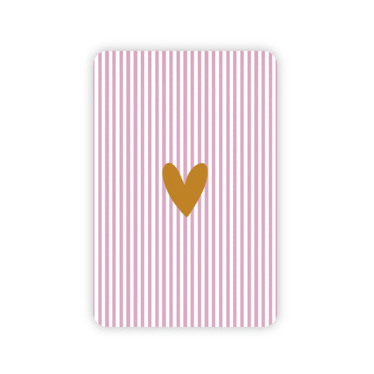 Hart Streep | Goudfolie | Inclusief Envelop