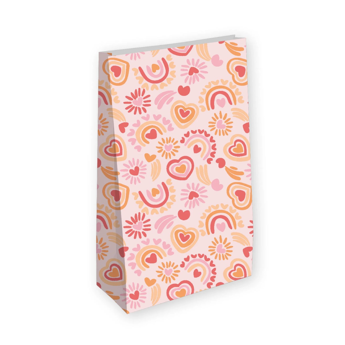 Cadeauzakje | Hartjes Regenboog | 1 Stuk