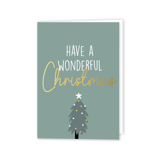 Have A Wonderful Christmas | Gevouwen