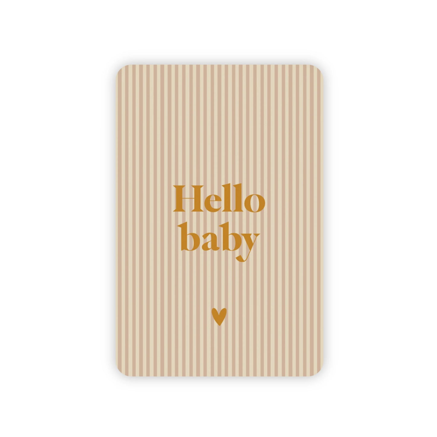 Hello Baby | Goudfolie | Inclusief Envelop