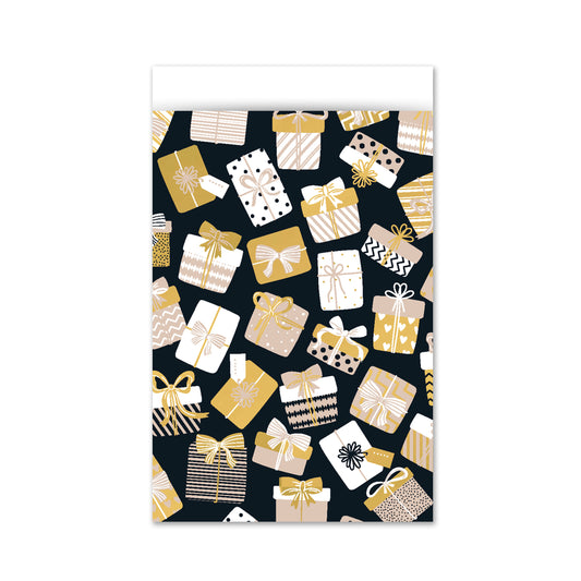 Cadeauzakje M | Kadootjes Zwart | 5 Stuks