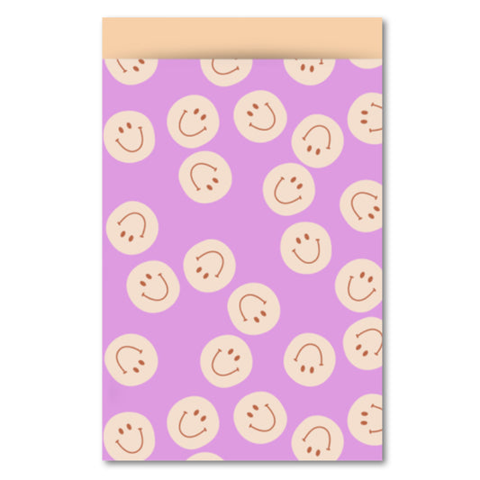 Cadeauzakje L | Smile Pink - Peach | 5 Stuks