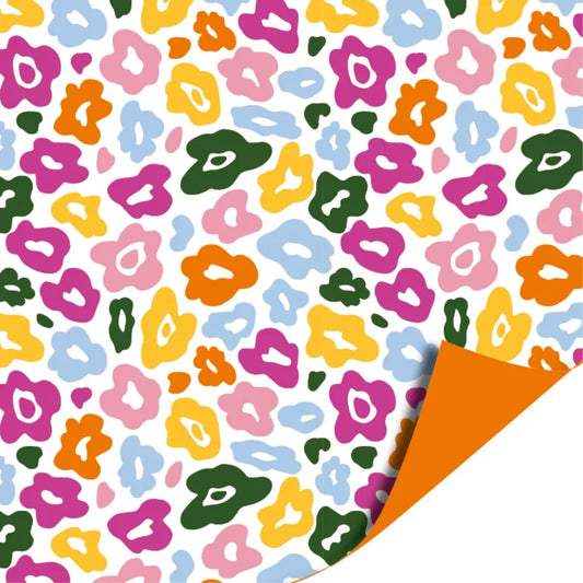 Inpakpapier 70 CM | Leopard Garden | 2 M