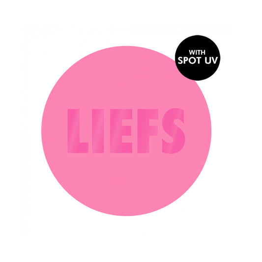 Sticker | Liefs Roze | 5 stuks