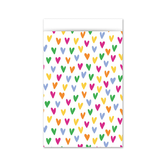 Cadeauzakje M | Lots Of Love Multicolor | 5 Stuks