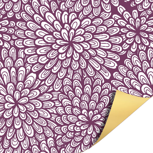 Inpakpapier | Luxury Flowers Mauve | 3 M