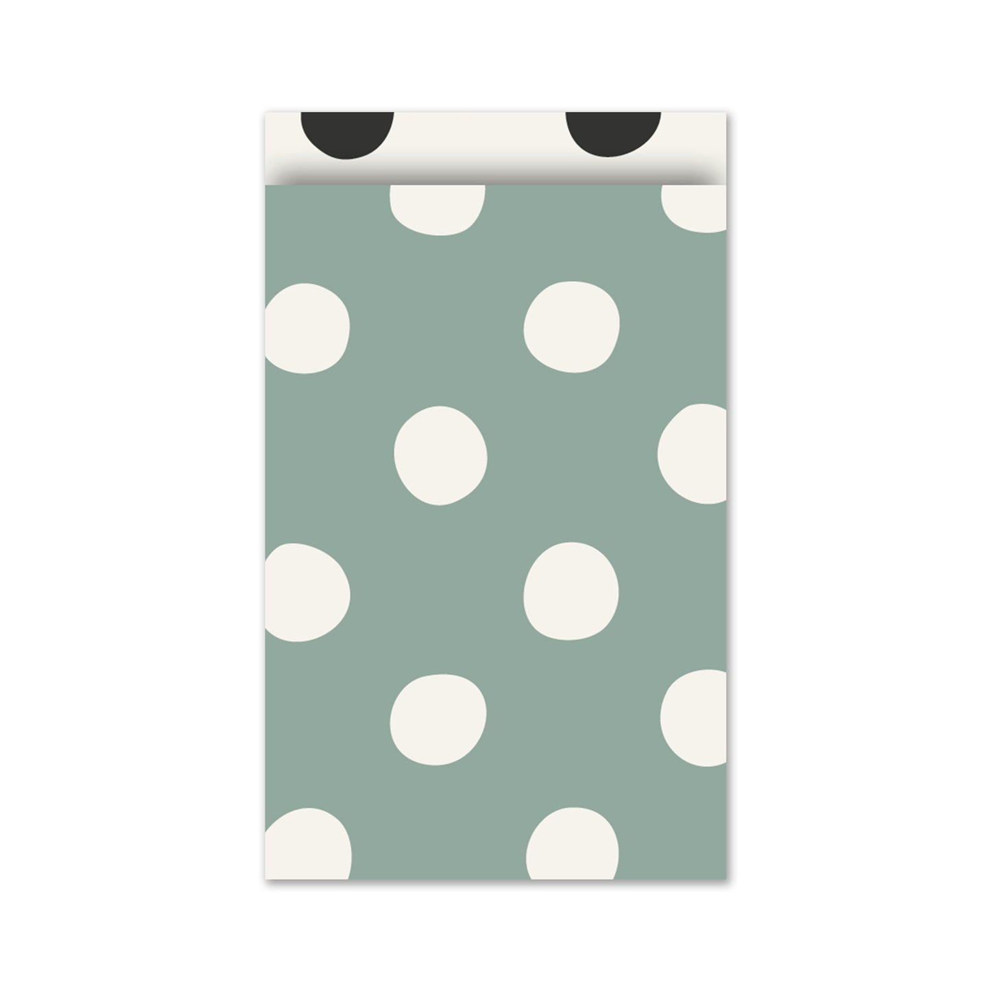 Cadeauzakje M | Polkadots Salie | 5 Stuks