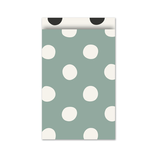 Cadeauzakje M | Polkadots Salie | 5 Stuks