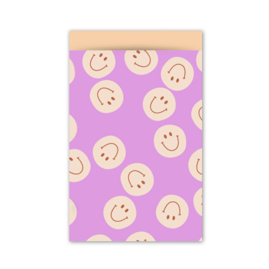 Cadeauzakje M | Smile Pink - Peach | 5 Stuks