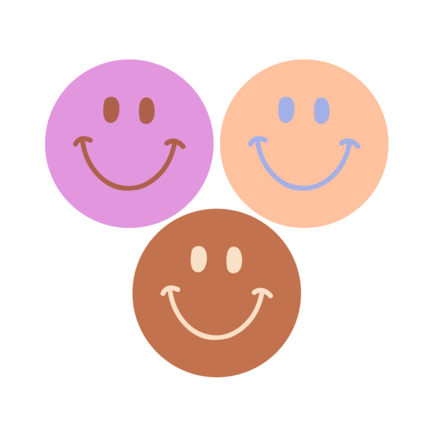 Sticker | Smiley Sweet | 3 stuks
