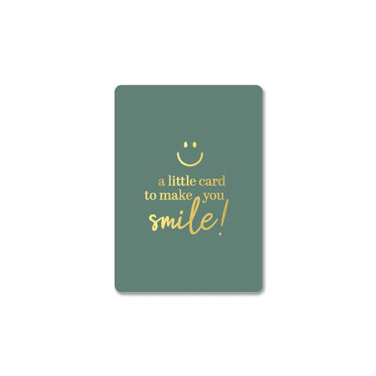 A Little Card To Make You Smile | Mini