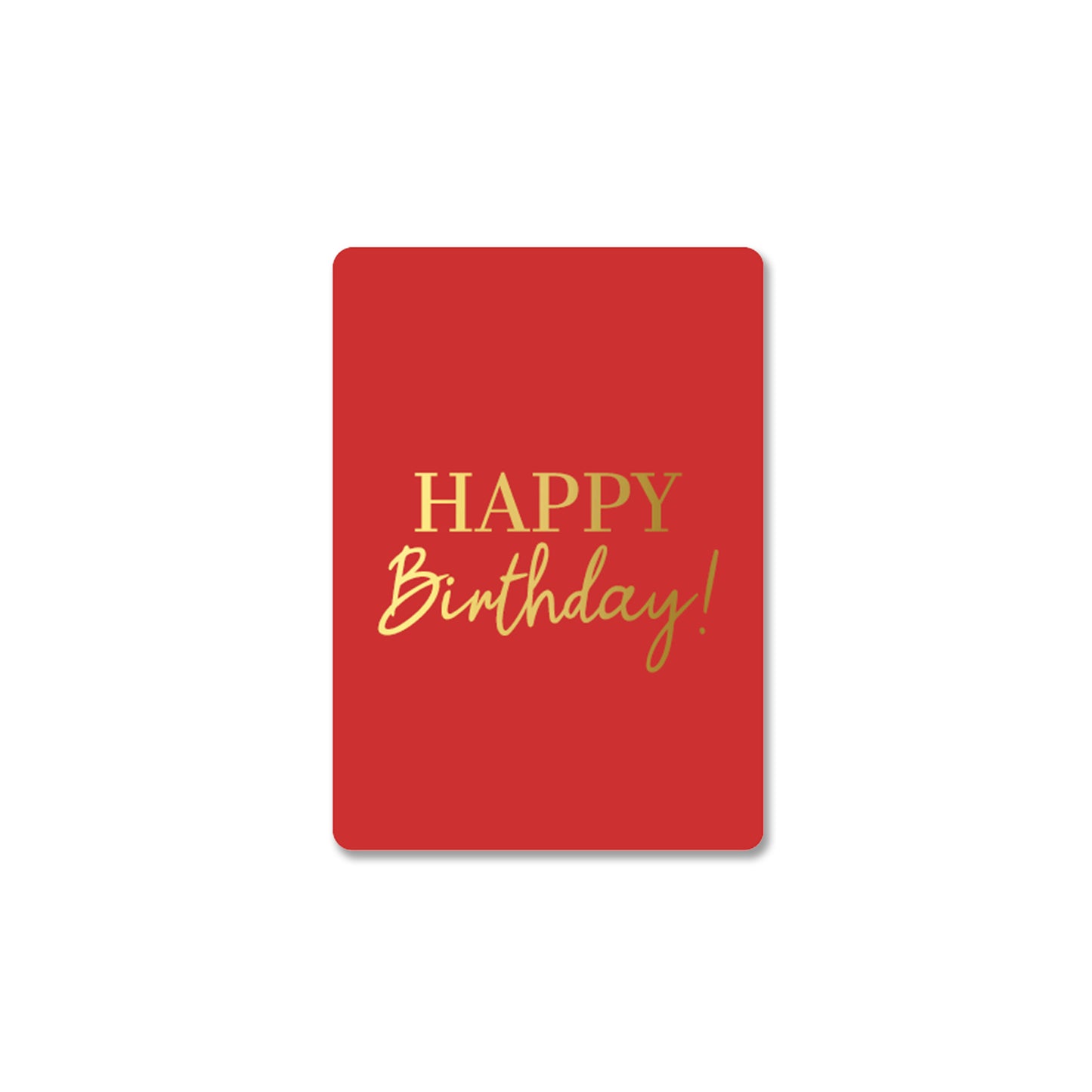 Happy Birthday Rood | Mini