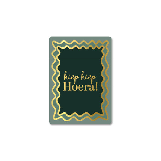 Hiep Hiep Hoera Groen | Mini