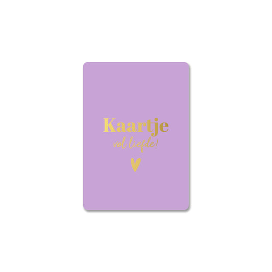 Kaartje Vol Liefde | Mini