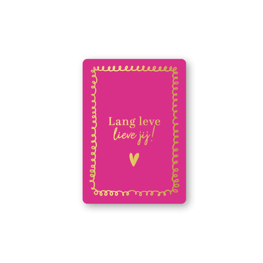 Lang Leve Lieve Jij | Mini
