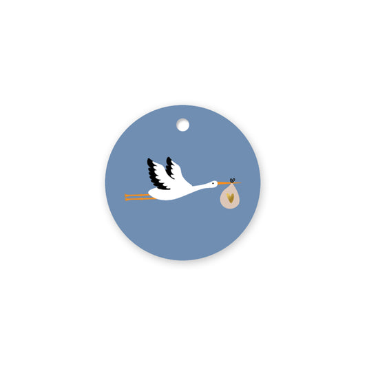 Cadeau Label | Ooievaar | 1 stuk