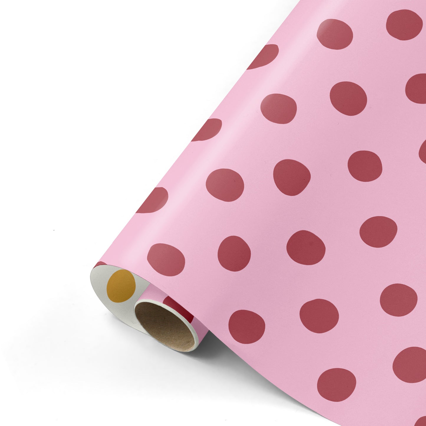 Inpakpapier 50 CM | Polkadots Roze | 3 M