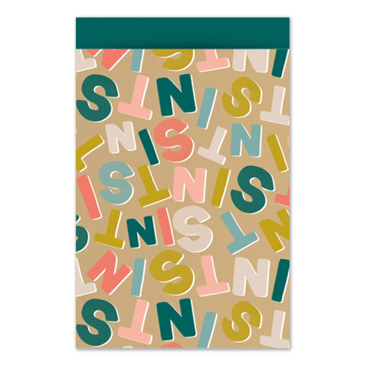 Cadeauzakje | Sint Letters | 5 Stuks