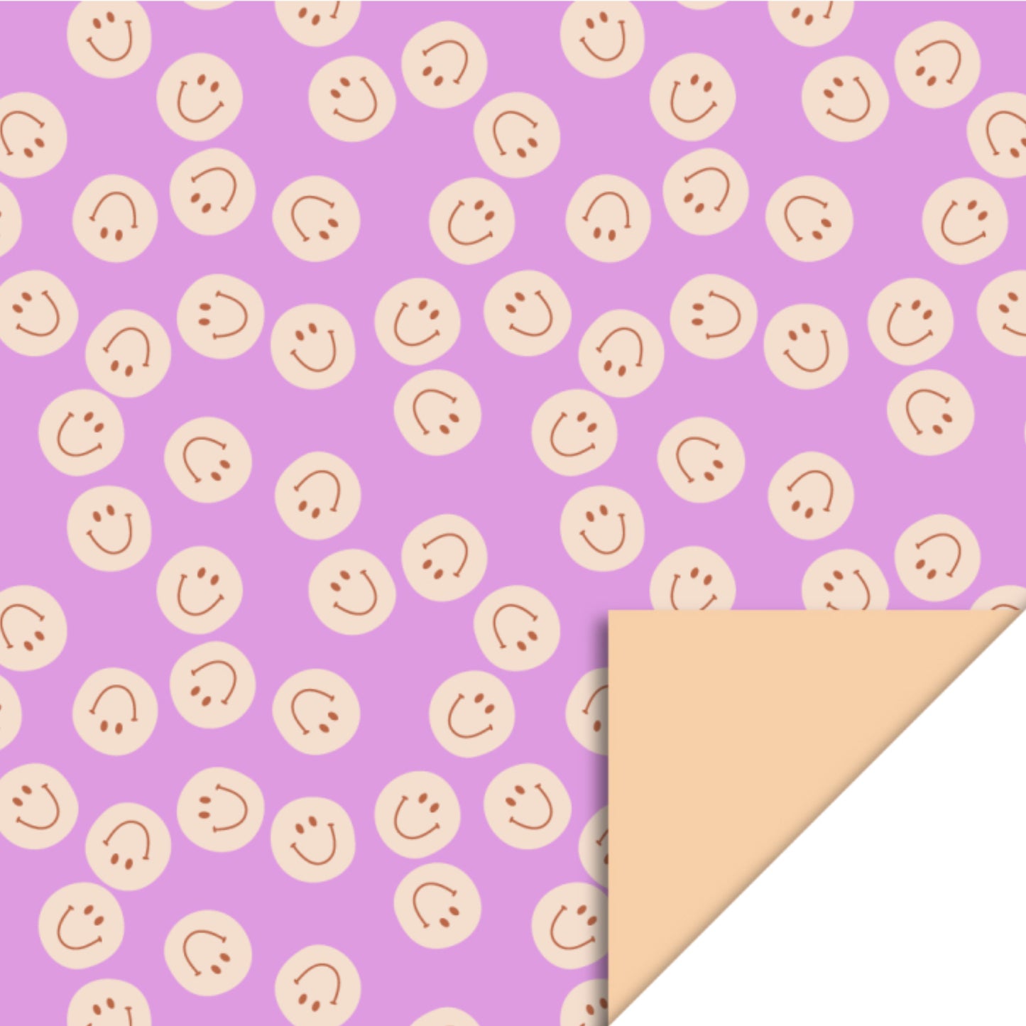 Inpakpapier 30 CM | Smile Pink - Peach | 3 M