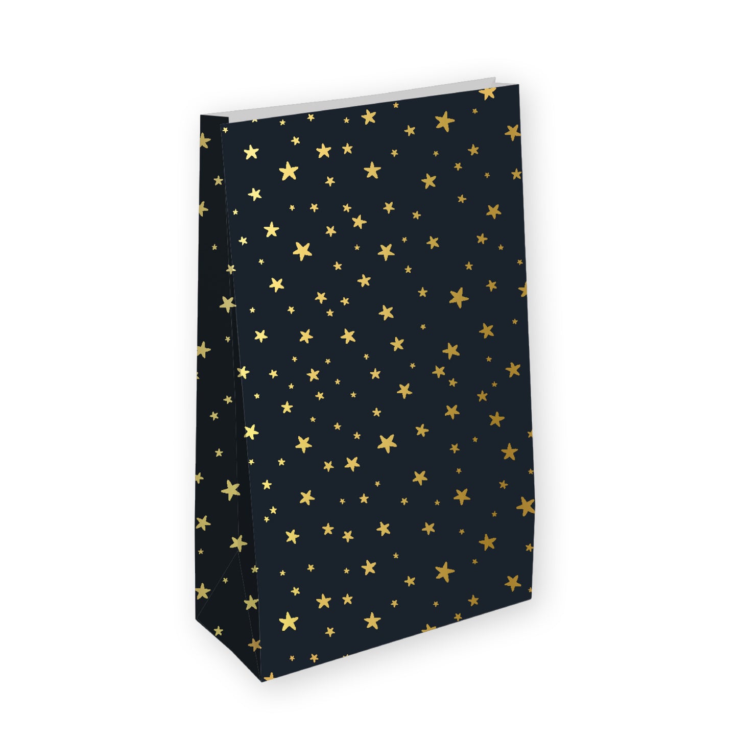 Cadeauzakje | Blokzak Stars Black | 1 Stuk