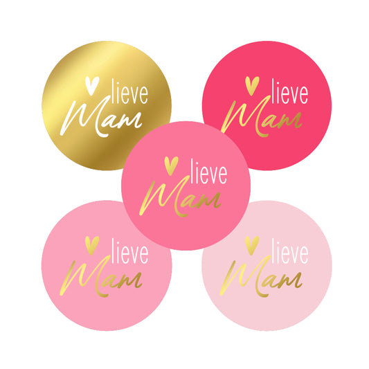 Sticker | Lieve Mam | 5 stuks