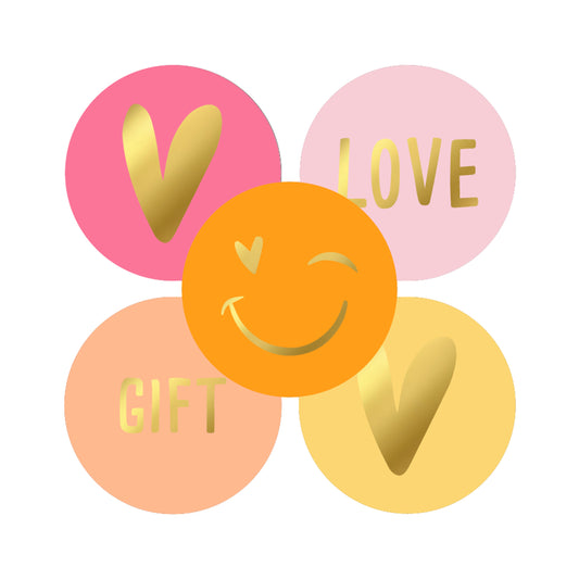 Sticker | Love Multi | 5 stuks