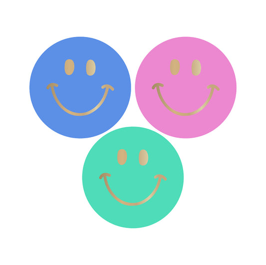 Sticker | Smiley | 3 stuks