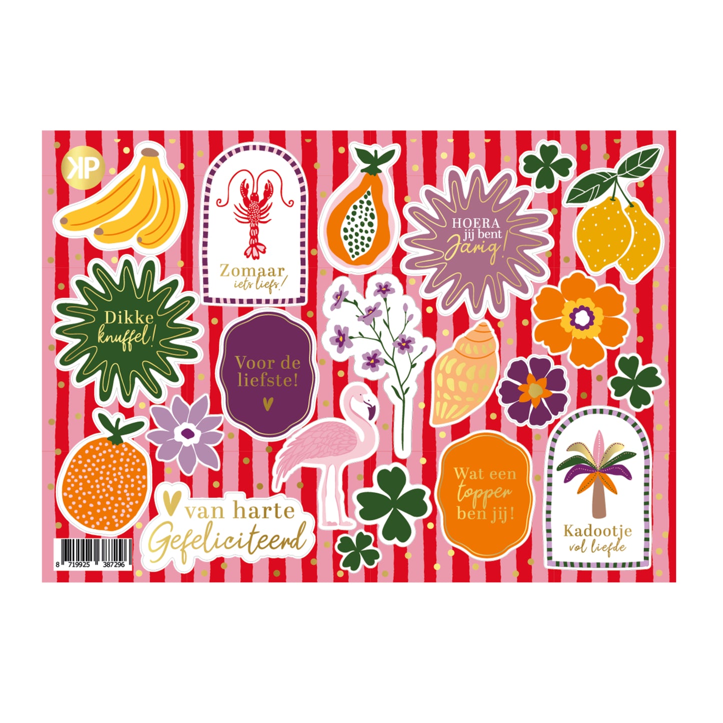 Stickervel | Bohemian Summer | 1 stuk