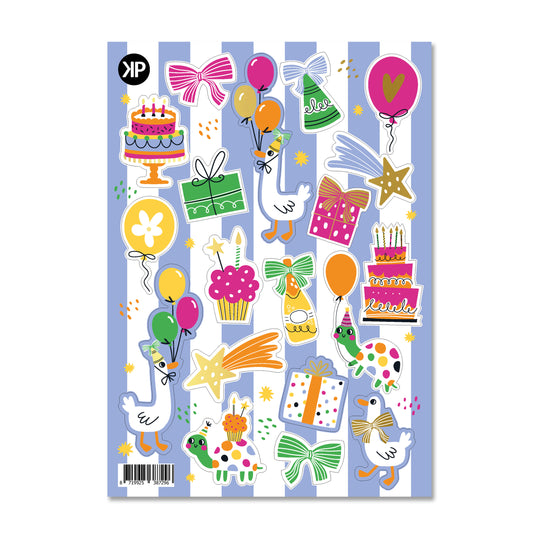 Stickervel | Party Time | 1 stuk